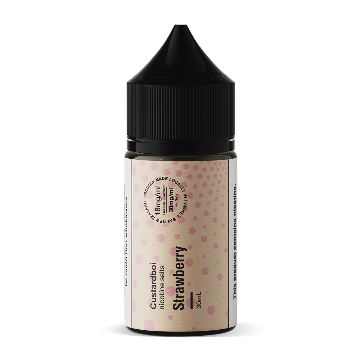 Custardboi Salts - Strawberry - Vapoureyes