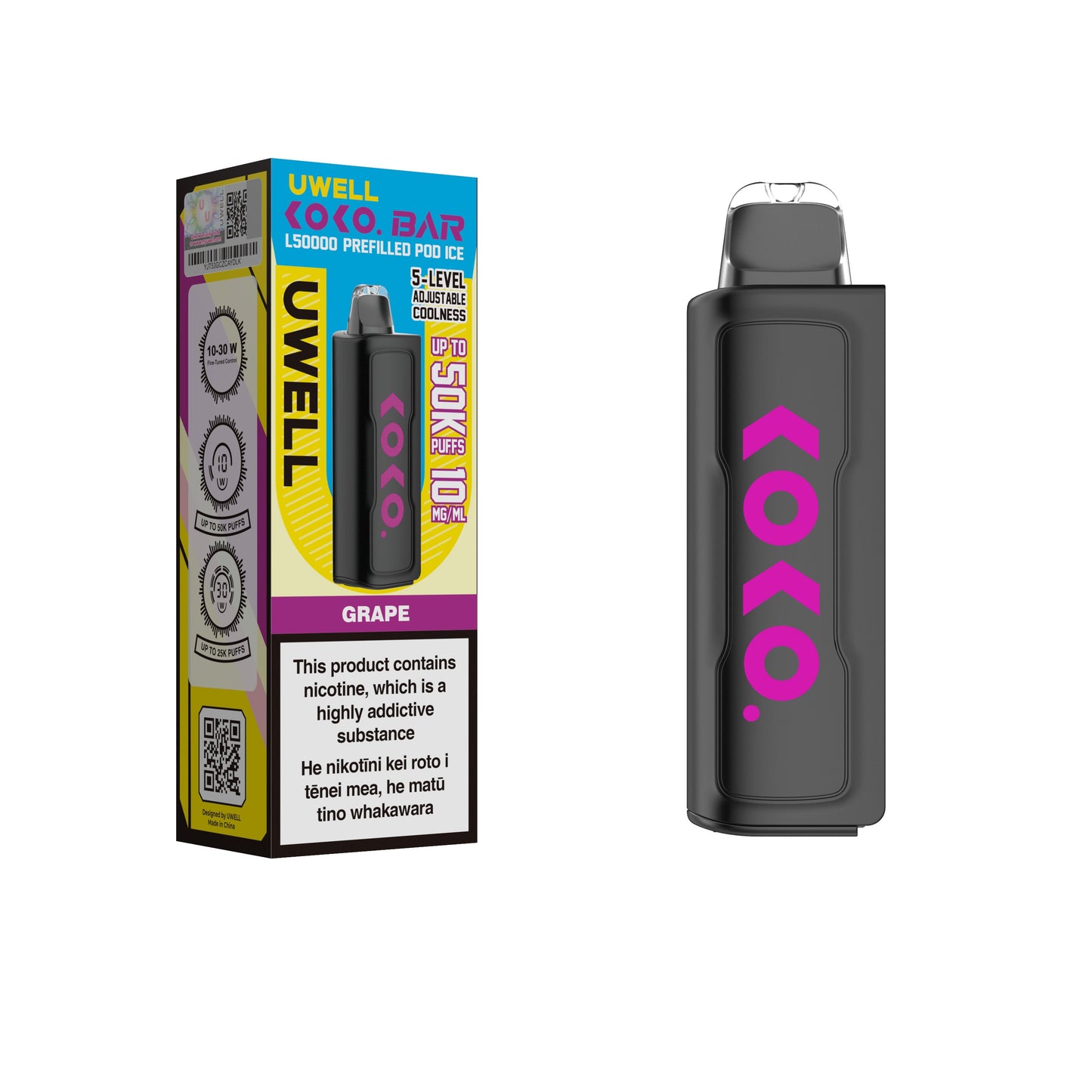 UWELL - KOKO Bar L50000 Pod Ice - Grape