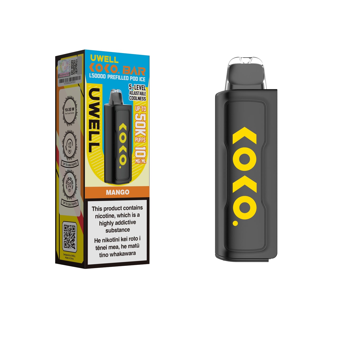 UWELL - KOKO Bar L50000 Pod Ice - Mango - Vapoureyes