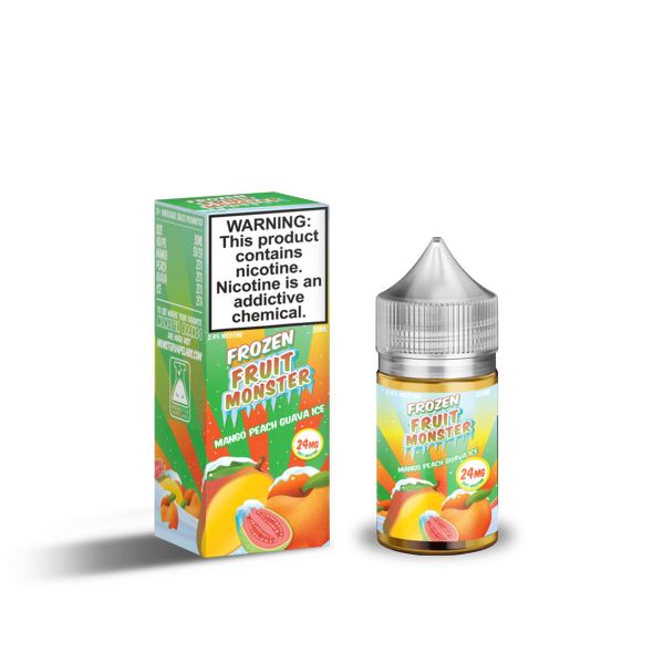 Frozen Fruit Monster Salt - Mango Guava - Vapoureyes NZ