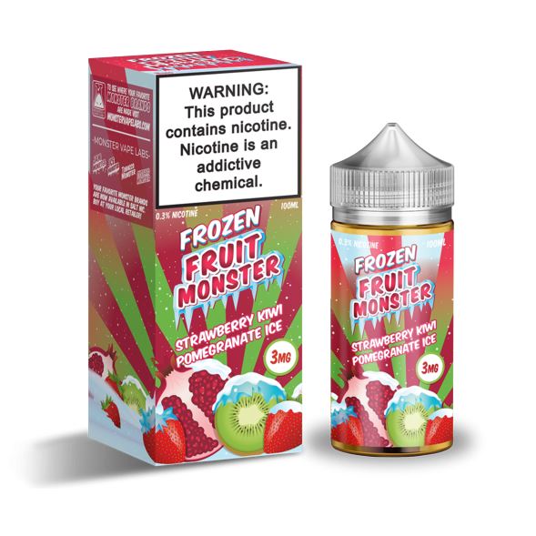 Frozen Fruit Monster - Strawberry Kiwifruit - Vapoureyes NZ
