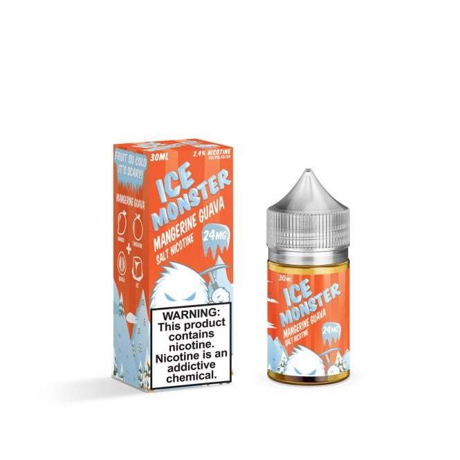 Ice Monster Salt - Orange Guava - Vapoureyes NZ