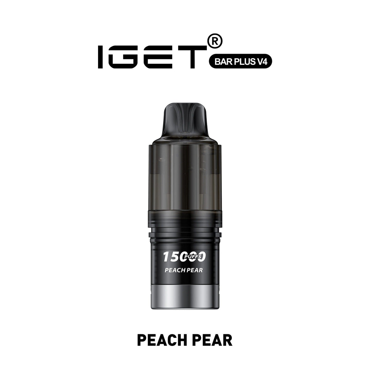 iGET Bar Plus V4 Pod (15000) - Peach Pear - Vapoureyes