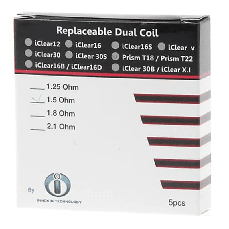 Innokin - T18/T22 Replacement Coils (5 Pack) - Vapoureyes NZ