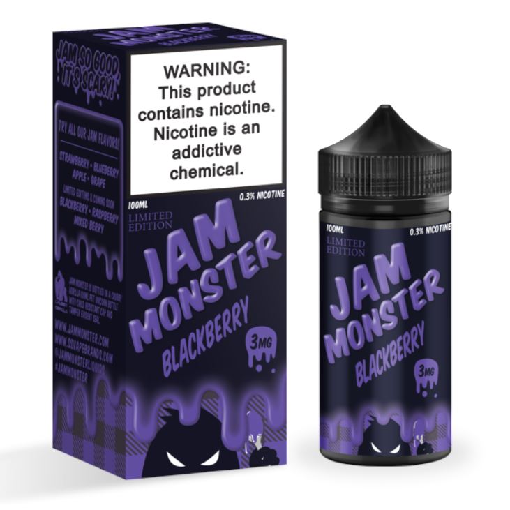 Jam Monster - Blackberry - Vapoureyes NZ