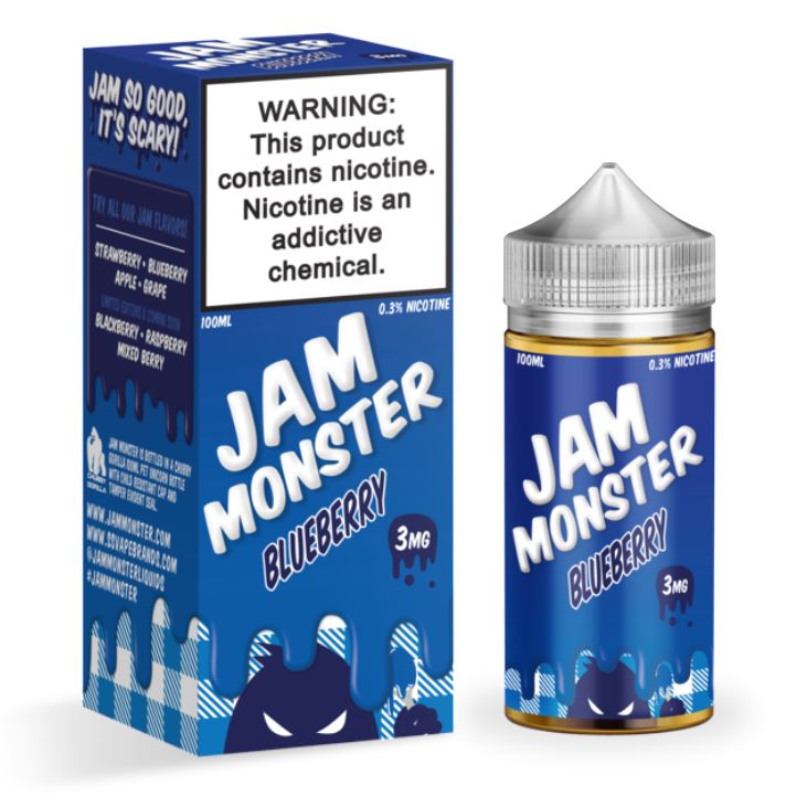 Jam Monster - Blueberry - Vapoureyes NZ