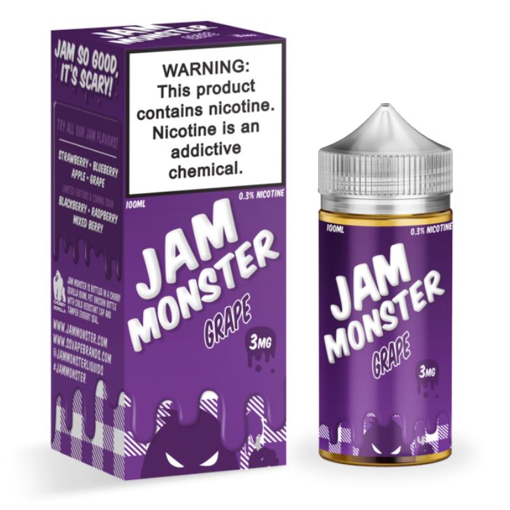 Jam Monster - Grape - Vapoureyes NZ