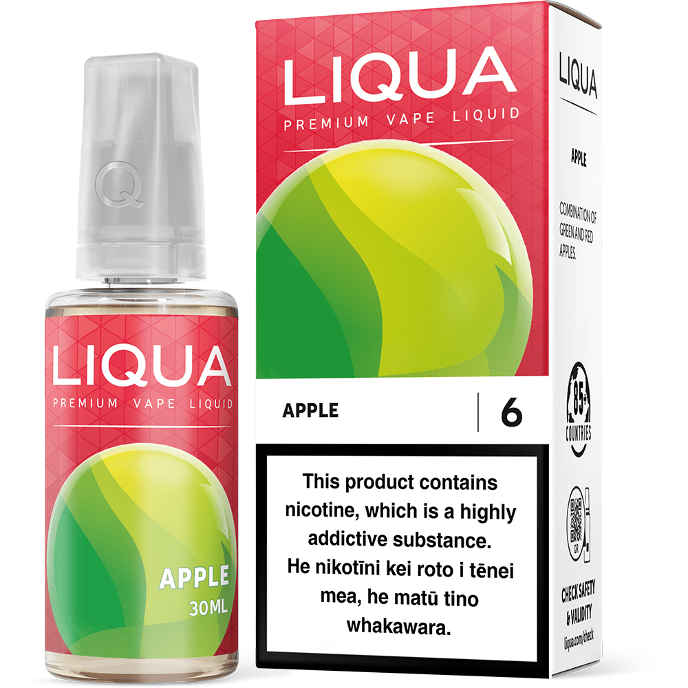 Liqua - Apple - Vapoureyes NZ