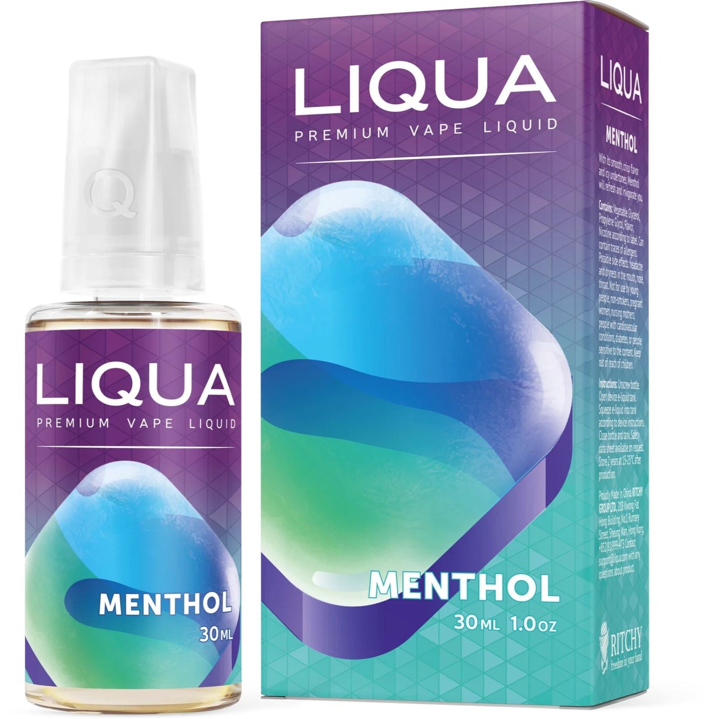 Liqua - Menthol - Vapoureyes NZ