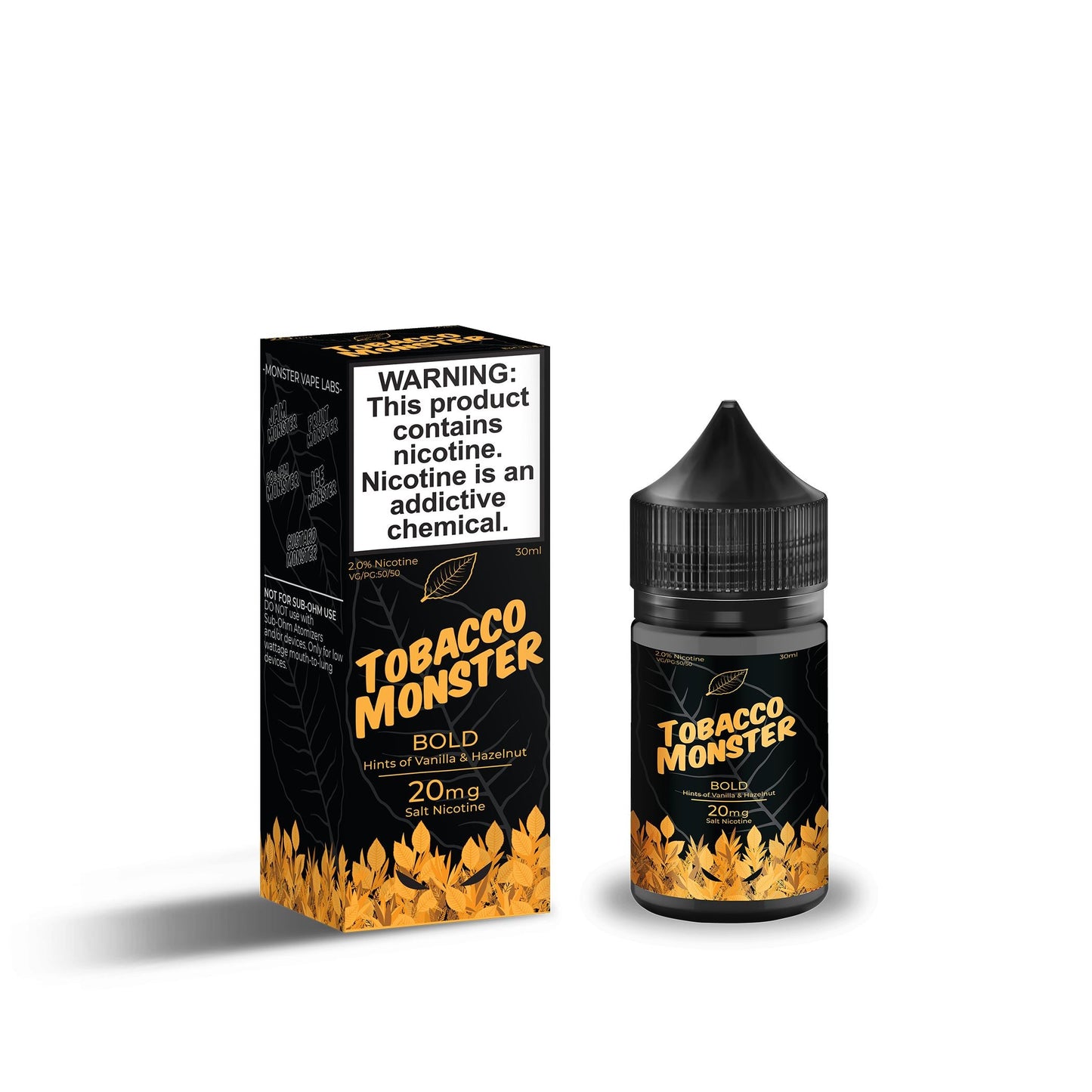Tobacco Monster Salt - Vanilla Hazelnut - Vapoureyes NZ