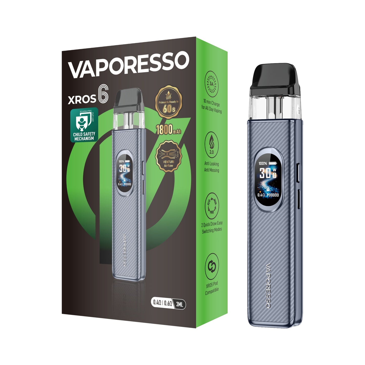 Vaporesso - Xros 6 Starter Kit - Vapoureyes