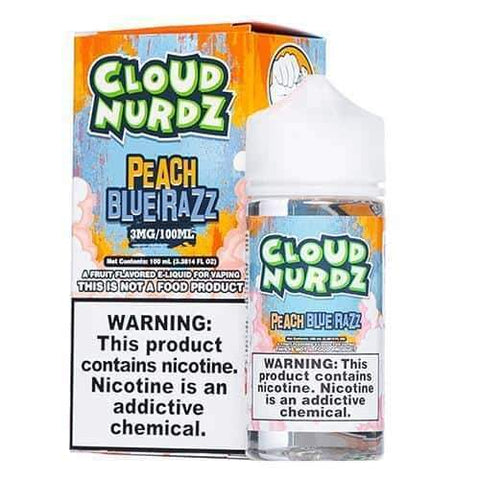 Cloud Nurdz - Peach Blue Razz - Vapoureyes
