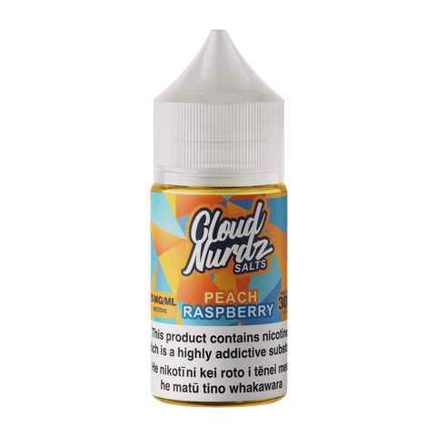 Cloud Nurdz SALT - Peach Raspberry - Vapoureyes