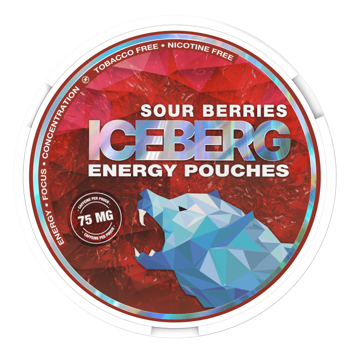 ICEBERG Energy Pouches - Sour Berries - Vapoureyes