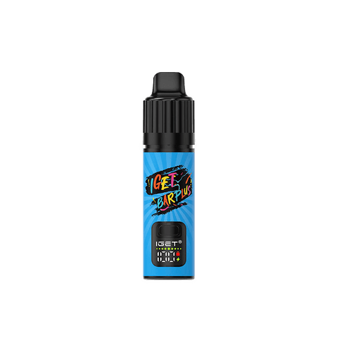 iGET Bar PLUS Kit V3 (10000 Puffs) - Blueberry Cherry - Vapoureyes