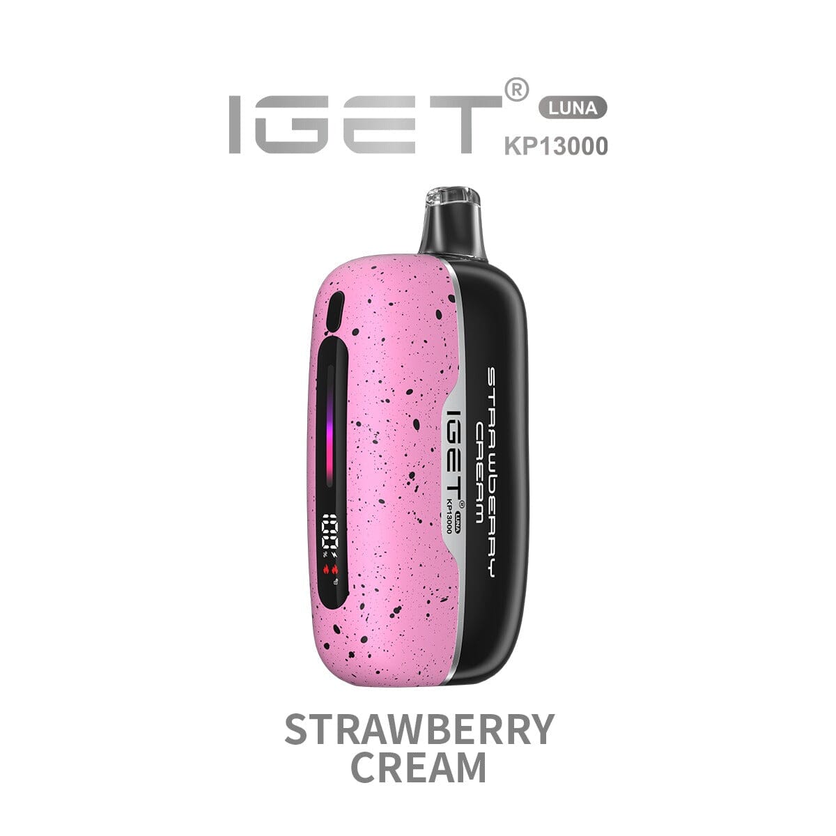 iGET Luna KP13000 Kit - Strawberry Cream - Vapoureyes