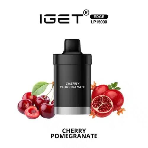 iGET Edge LP15000 Pods - Cherry Pomegranate - Vapoureyes