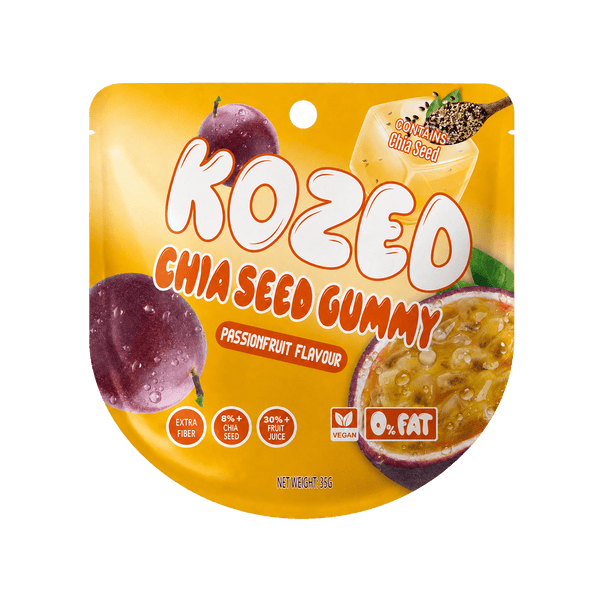 KOZED - Chia Seed Gummy - Passion Fruit - Vapoureyes