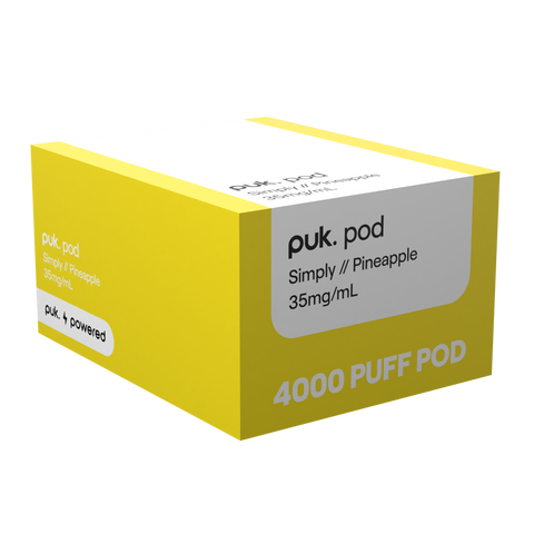 Simply - puk. Pod Carton - Pineapple