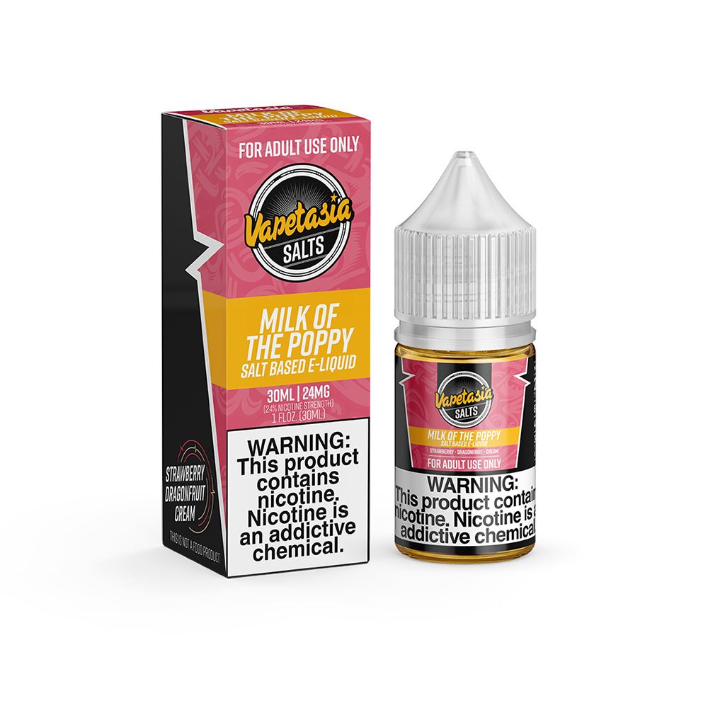 Vapetasia Salts - Strawberry Cream - Vapoureyes NZ